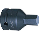 육각 렌치 소켓 (삽입각 25.4mm)