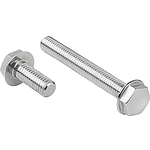 육각 헤드 나사 (스테인리스 스틸, Hygienic DESIGN, K1411)