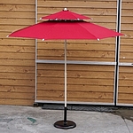 2층 패션 파라솔 (230cm)