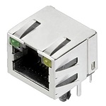 PCB 플러그인 커넥터(RJ45C5 T1U 2.8E4G/Y TY)