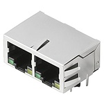 PCB 플러그인 커넥터(RJ45M T12D 3.3E4G/Y RL)