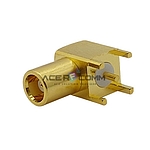 커넥터(CON. MCX(F/ Right Angle 4R PCB/ C-RMCF.RA4R.1)