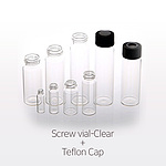 스크류캡 투명바이알 (Teflon cap)