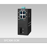 5포트 산업용 이더넷 광스위치 (TP 4포트+광 1포트 멀티모드 SC타입 전송거리 2km SFC300-SCM)