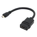 HDMI to Micro HDMI 젠더 케이블 (MBF-HFMICM-15CM)
