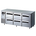 카페형 결합식 테이블냉장고 (LT-1834R-DDD/492L)