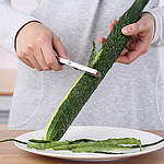 스테인리스 톱니 일자 야채필러