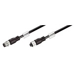 Huber+Suhner M12 철로 케이블(IE-C5DB4RE0050MSSMCS-E)