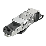 IP20 커넥터 RJ45 IDC 플러그(IE-PS-RJ45-FH-BK)