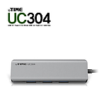 4포트 USB 3.1 C타입 무전원 허브 (UC304)