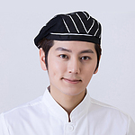 메쉬 베레모 주방모자