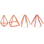 포디프레임 4D (각뿔 세트)