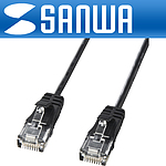 CAT.6 UTP 다이렉트 초슬림 케이블 (KB-SL6-BK)