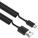 USB 2.0 A to Micro 5핀 스프링 케이블 (NM-DS-B)