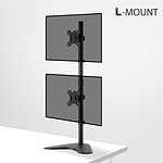 듀얼 모니터 세로형 브라켓 (APL-T02V/13~32")