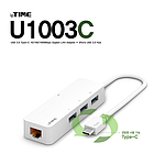 USB3.0 TYPE-C 기가비트 랜카드 (U1003C)