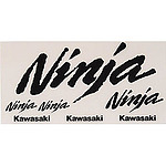 가와사키 스티커 키트 NINJA 로고 KIT