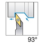 ISO 오토툴 홀더 (SVJBR/L A)