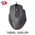 유선 TIGER2 RED LED 게이밍 광 마우스 (M709-1)