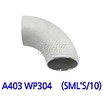 90도 엘보 (A403 WP304/SML'S/10)