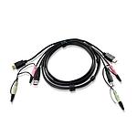 USB HDMI KVM 케이블 (2L-7D02UH)