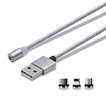 3 in 1 USB 자석 충전 전용 케이블 (CM-M3IN1)