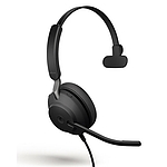 유선 모노 헤드셋 (Evolve2 40 UC/USB-A&C타입)