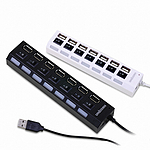 USB2.0 7포트 무전원 허브 (XH-800N)