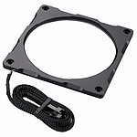 튜닝용품 (HALOS LUX DIGITAL RGB FAN FRAMES 120MM BK)