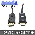 DP to HDMI 케이블 (NDC-DPHC020)