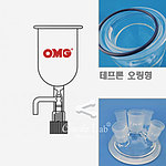 5구 콕크부 비어커 환저형 반응조세트 경사형 (오링형)