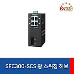 4포트 산업용 스위칭 허브 (SFC300-SCS)
