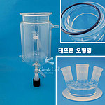 3구 콕크부 이중자켓  반응조세트 경사형 (오링형)