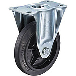 2S 형 고정 100mm 나일론 휠 고무 바퀴