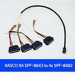 HD Mini SAS to SAS 케이블 (SFF-8482)