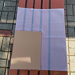 휴대용 지퍼백 파우치
