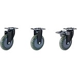 5인치 경하중용 평판취부형 캐스터 (PL Series/SUND Wheel)