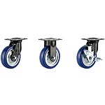 6인치 중하중용 평판취부형 캐스터 (PM Series/MUPD Wheel)