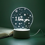 I LOVE YOU 아크릴 무드등