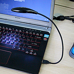 USB LED 3구 라이트 독서등