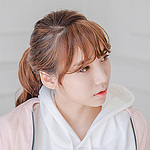 와이어업 시스루 웨이브 앞머리가발
