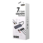 7 in 1 멀티 USB 3.0 C타입 허브