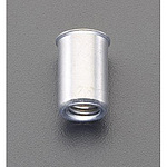 M6/1.0-2.5mm 블라인드 너트(알루미늄 얇은 머리/32개)