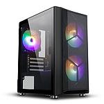 게이밍 미니타워 PC 케이스 (ANIX EPISODE Kevin Micro ATX)