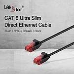Cat.6 UTP 다이렉트 초슬림 랜케이블 (LS-SL6-B Series)