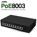 8포트 PoE 스위칭 허브 (PoE8003)