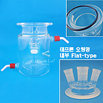 3구 이중자켓 GL-PTFE 커넥터 내부 플랫타입 경사형 (오링형)