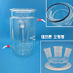 3구 이중자켓 진탕형 GL-PTFE 커넥터 경사형 (오링형)