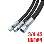고압 호스 (3/4-4S-UNF#4)