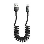 USB A to 8핀 고속 충전 코일 케이블 (CA-6410)